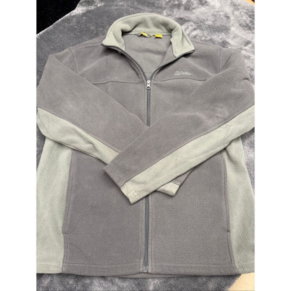 Cabela's Men’s Medium Full Zip fleece jacket in great shape!